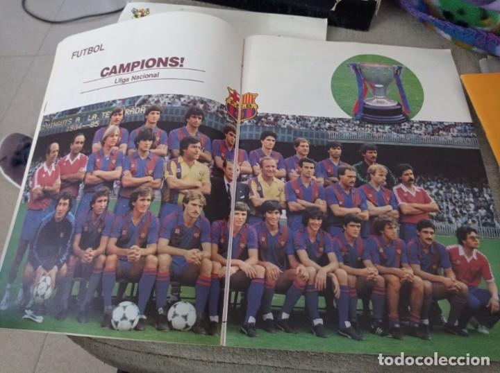 Coleccionismo deportivo: F.C.Bsrcelona memoria 1984/85 - Foto 3