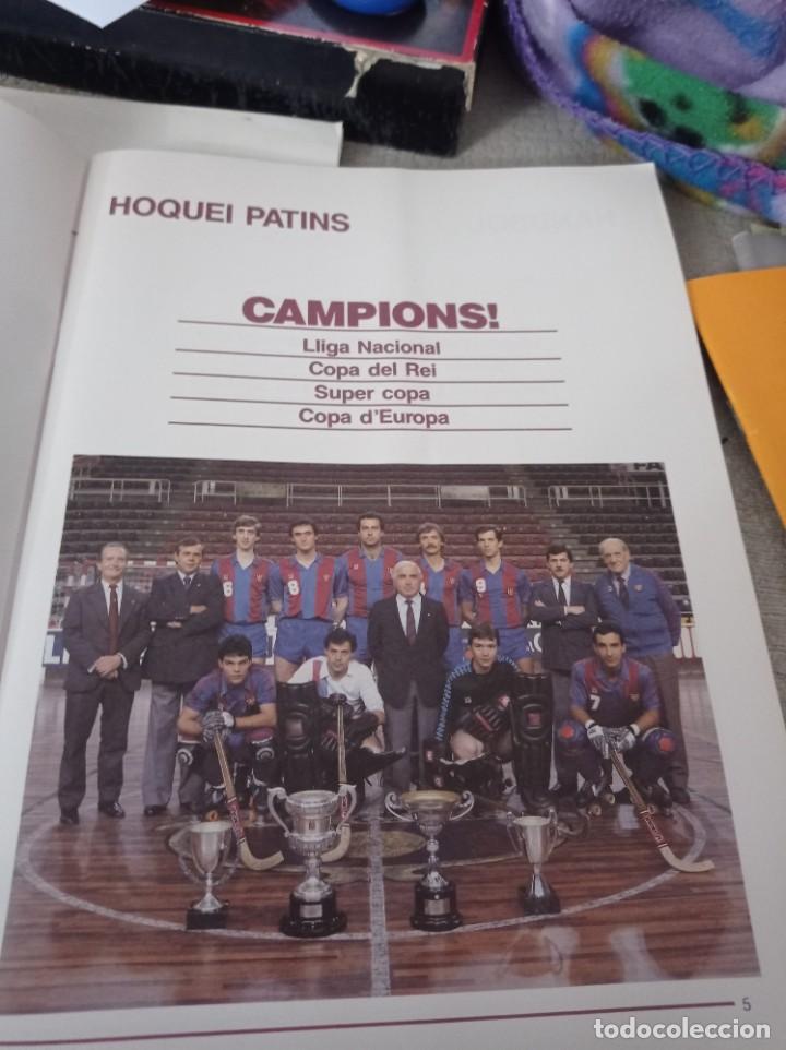 Coleccionismo deportivo: F.C.Bsrcelona memoria 1984/85 - Foto 5