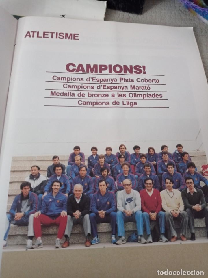 Coleccionismo deportivo: F.C.Bsrcelona memoria 1984/85 - Foto 7