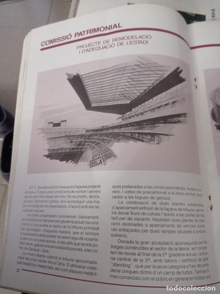 Coleccionismo deportivo: F.C.Bsrcelona memoria 1984/85 - Foto 12
