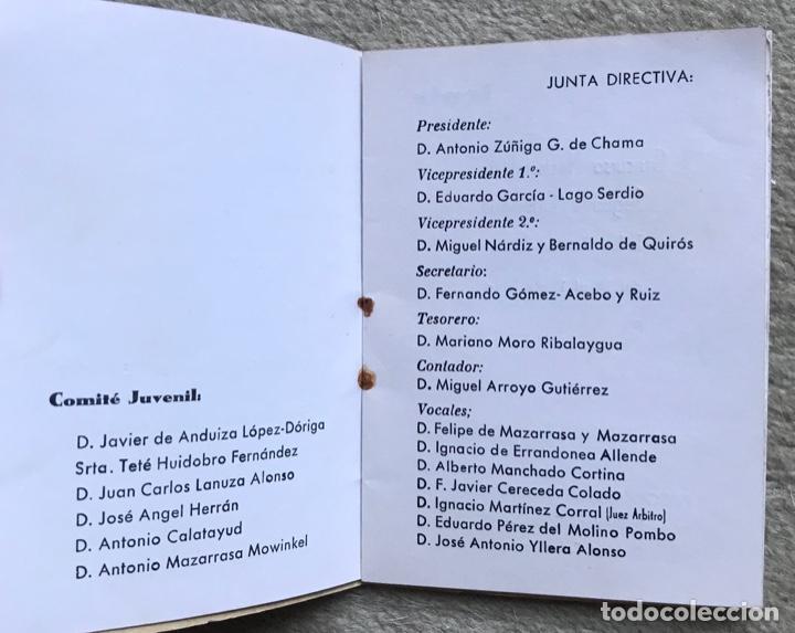 Coleccionismo deportivo: Real Sociedad de Tenis Santander - Programa de Verano - A&ntilde;o 1971 - Foto 3