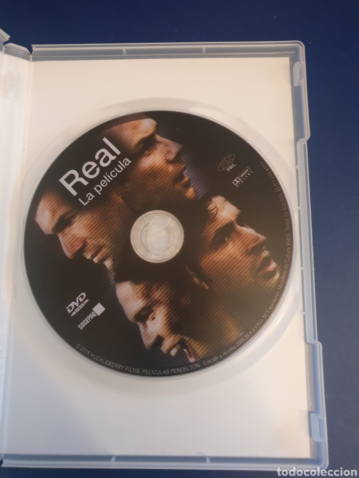 Coleccionismo deportivo: REAL LA PELICULA EDICI&Oacute;N EXCLUSIVA REAL MADRID DVD - Foto 3