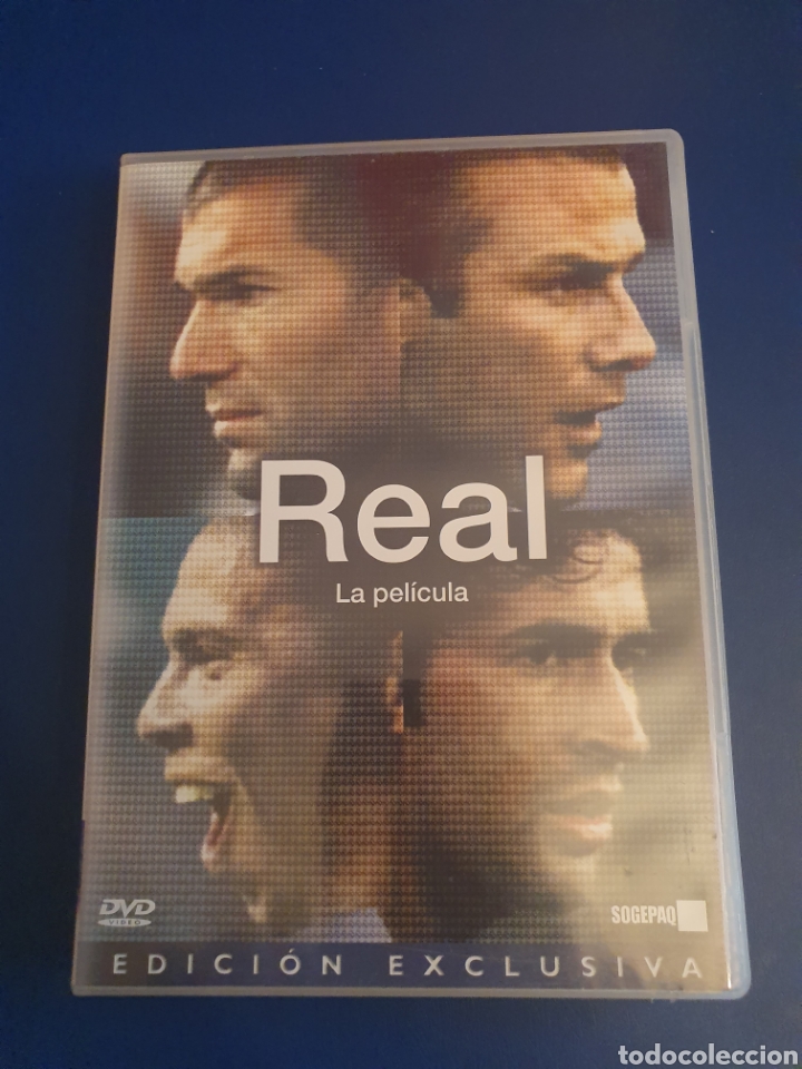 Coleccionismo deportivo: REAL LA PELICULA EDICI&Oacute;N EXCLUSIVA REAL MADRID DVD - Foto 1