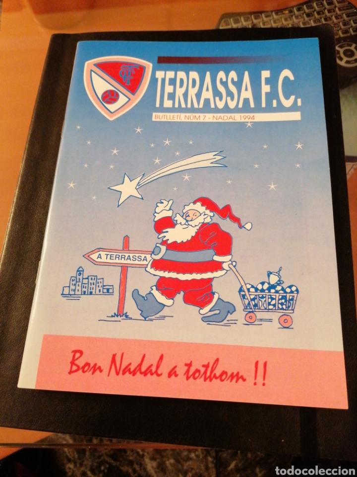 Coleccionismo deportivo: Bolet&iacute;n n&uacute;mero 7 terrassa f. C. 1994 - Foto 1
