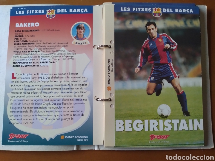 Coleccionismo deportivo: Sport Les Fitxes del Bar&ccedil;a 32 diferentes - Foto 4
