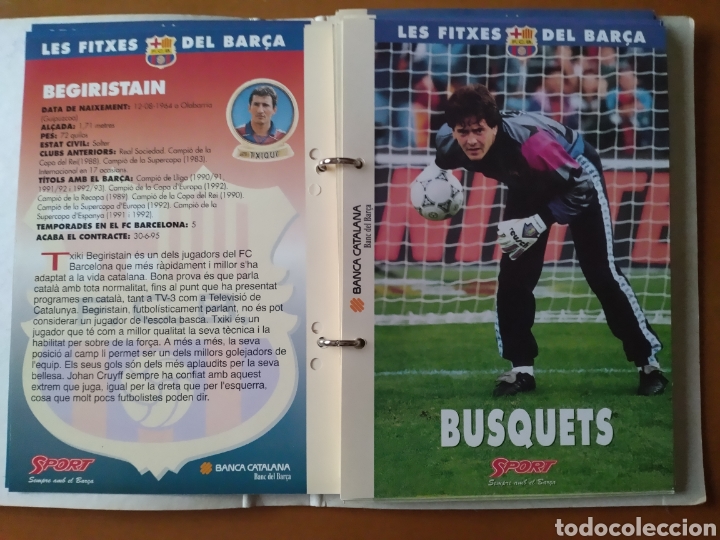 Coleccionismo deportivo: Sport Les Fitxes del Bar&ccedil;a 32 diferentes - Foto 5