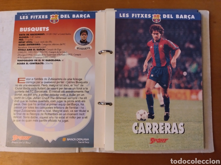 Coleccionismo deportivo: Sport Les Fitxes del Bar&ccedil;a 32 diferentes - Foto 6