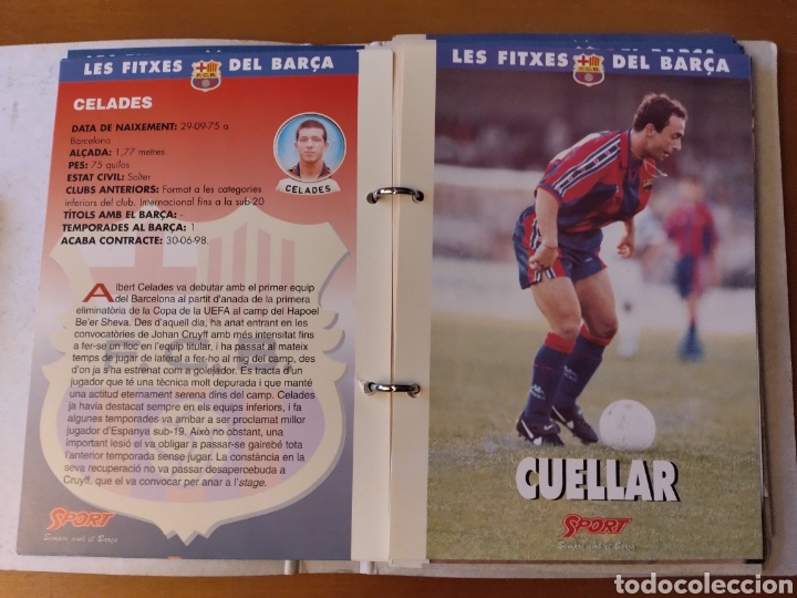 Coleccionismo deportivo: Sport Les Fitxes del Bar&ccedil;a 32 diferentes - Foto 8