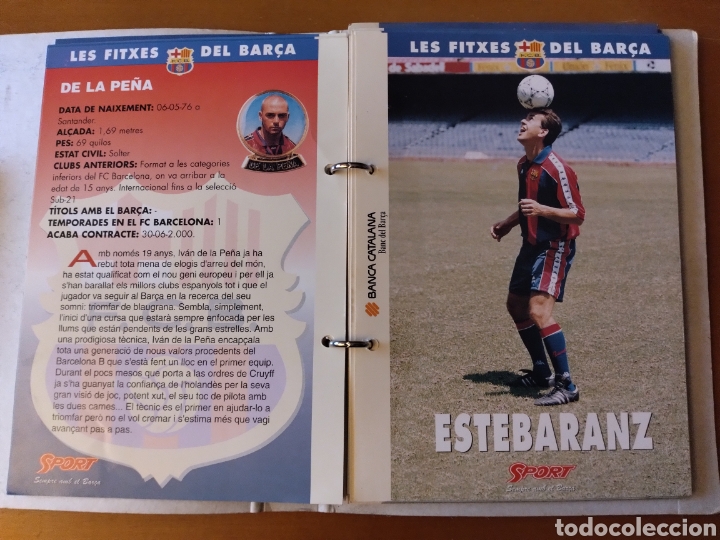 Coleccionismo deportivo: Sport Les Fitxes del Bar&ccedil;a 32 diferentes - Foto 11