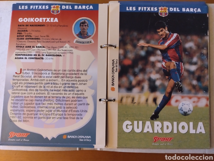 Coleccionismo deportivo: Sport Les Fitxes del Bar&ccedil;a 32 diferentes - Foto 16