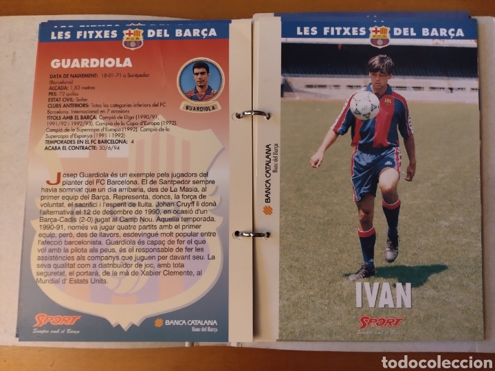 Coleccionismo deportivo: Sport Les Fitxes del Bar&ccedil;a 32 diferentes - Foto 17