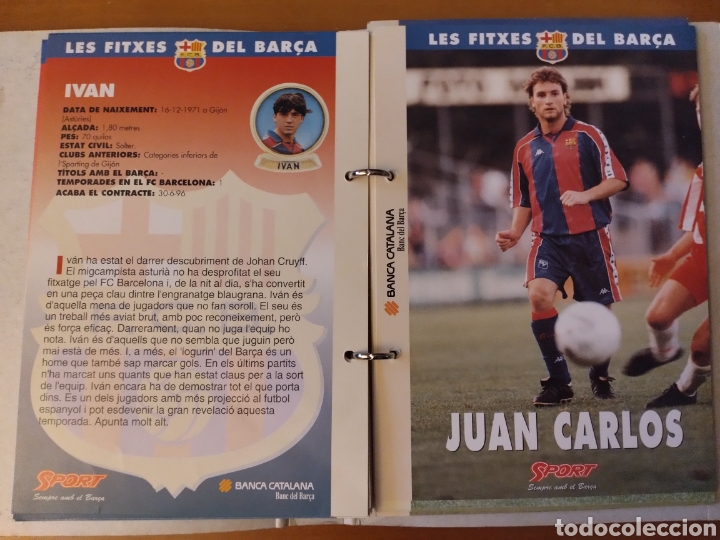 Coleccionismo deportivo: Sport Les Fitxes del Bar&ccedil;a 32 diferentes - Foto 18