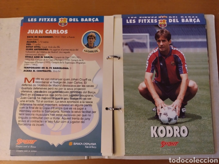 Coleccionismo deportivo: Sport Les Fitxes del Bar&ccedil;a 32 diferentes - Foto 19