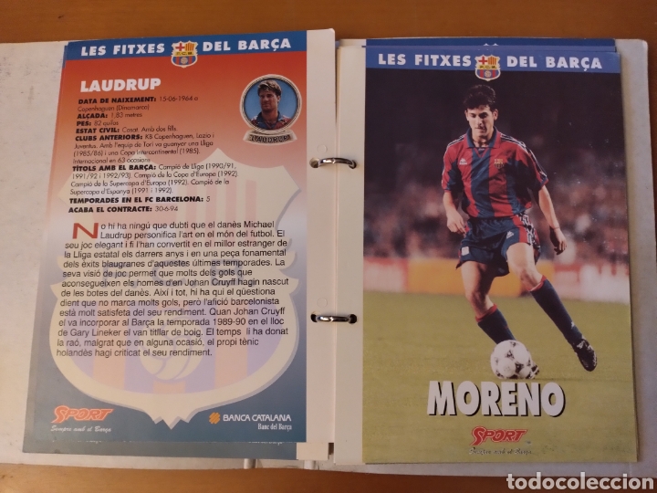Coleccionismo deportivo: Sport Les Fitxes del Bar&ccedil;a 32 diferentes - Foto 22