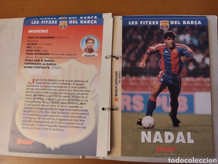 Coleccionismo deportivo: Sport Les Fitxes del Bar&ccedil;a 32 diferentes - Foto 23
