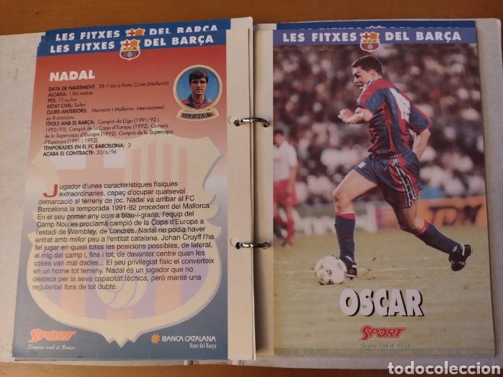 Coleccionismo deportivo: Sport Les Fitxes del Bar&ccedil;a 32 diferentes - Foto 24