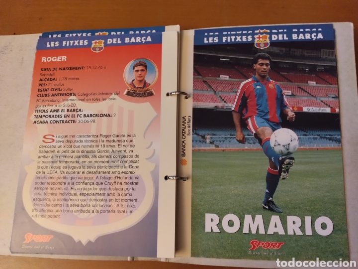 Coleccionismo deportivo: Sport Les Fitxes del Bar&ccedil;a 32 diferentes - Foto 28