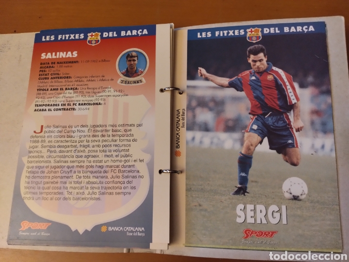Coleccionismo deportivo: Sport Les Fitxes del Bar&ccedil;a 32 diferentes - Foto 30