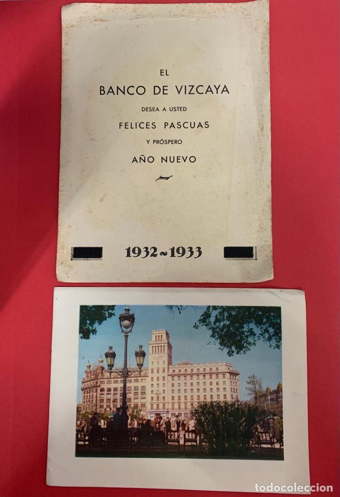 Coleccionismo deportivo: Felicitaciones de Navidad de entidades bancarias - Foto 1