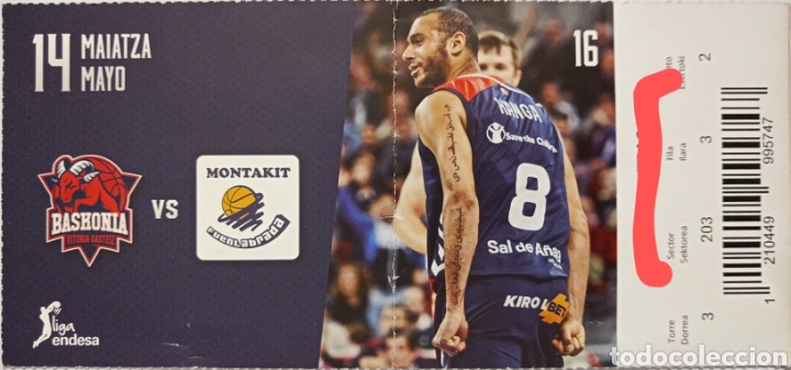 Coleccionismo deportivo: ENTRADA BASKONIA VS MONTAKIT FUENLABRADA - Foto 1