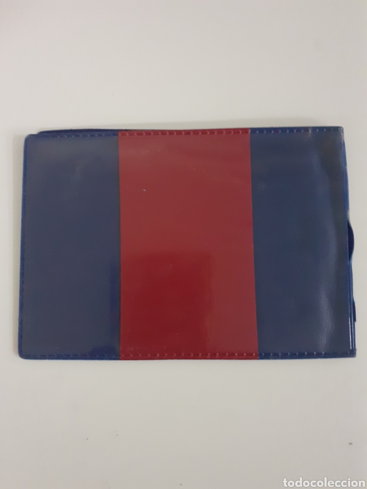 Coleccionismo deportivo: Funda carnet porta documentos fc Barcelona - Foto 2