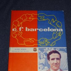 Coleccionismo deportivo: (M) PROGRAMA DE PARTIDO FC BARCELONA - SANTOS FC - PELÉ N.128 - 27 JUNIO 1959 PARTIDO INTERNACIONAL. Lote 321904653