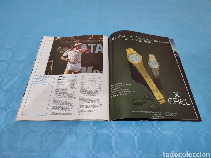 Coleccionismo deportivo: 1982. PROGRAMA TROFEO CONDE GODO TENIS. - Foto 3