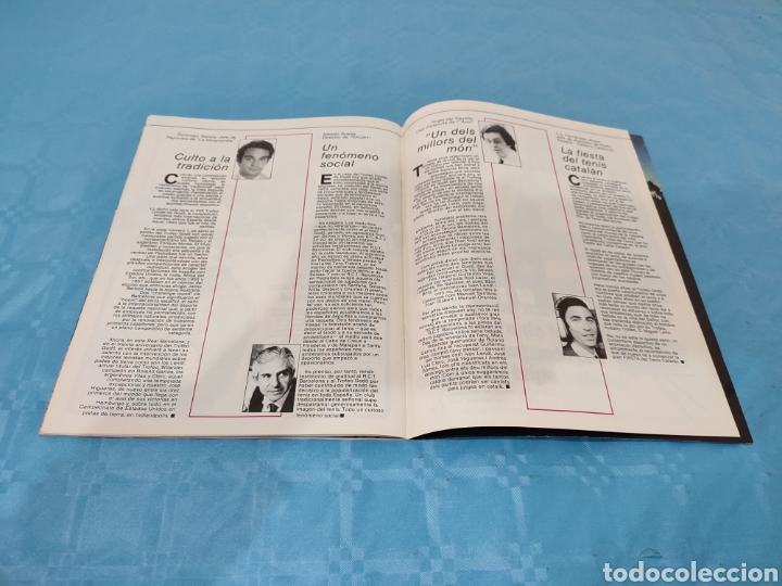 Coleccionismo deportivo: 1982. PROGRAMA TROFEO CONDE GODO TENIS. - Foto 8