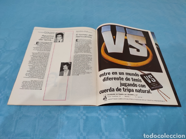 Coleccionismo deportivo: 1982. PROGRAMA TROFEO CONDE GODO TENIS. - Foto 9