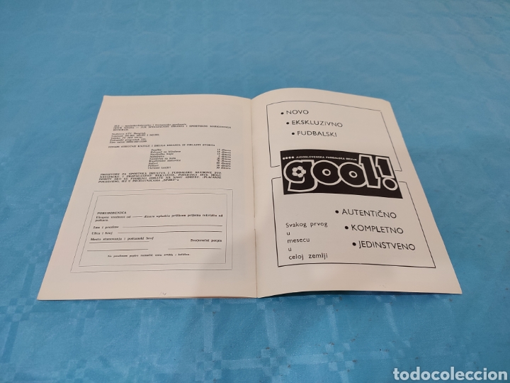 Coleccionismo deportivo: 1979. ESTRELLA ROJA BORUSSIA PROGRAMA FINAL COPA UEFA. - Foto 8