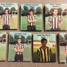 Coleccionismo deportivo: BARACALDO C.F. TEMPORADA 1973/74. LOTE DE 9 CAJETILLAS DE CERILLAS, DANIEL RUIZ BAZÁN,..... Lote 325321168