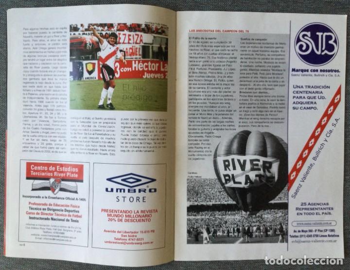 Coleccionismo deportivo: River Plate. Programa oficial. River vs Newells - Foto 4
