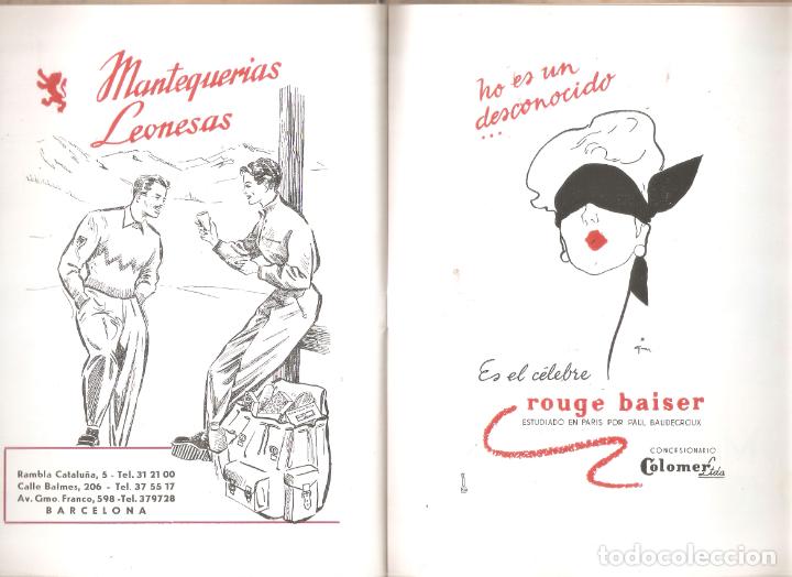 Coleccionismo deportivo: Galas de esqui. Programa 1954 - 55. 16 x 21 cms. 24 hojas. Vell i Bell. - Foto 13