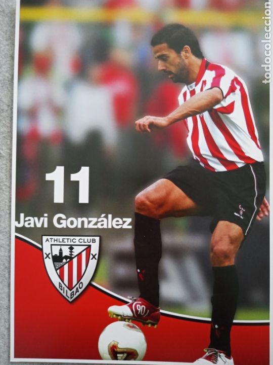 Coleccionismo deportivo: JAVI GONZ&Aacute;LEZ. ATHLETIC CLUB BILBAO - Foto 1