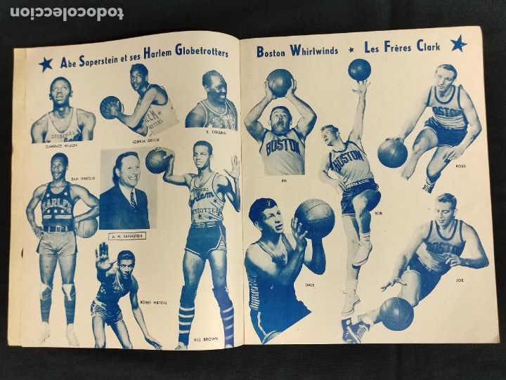 Coleccionismo deportivo: PROGRAMA HARLEM GLOBETROTTERS - TOURNEE EUROPEENNE 1951 - EN FRANCES - - Foto 3