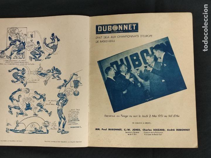 Coleccionismo deportivo: PROGRAMA HARLEM GLOBETROTTERS - TOURNEE EUROPEENNE 1951 - EN FRANCES - - Foto 7
