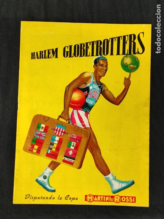 Coleccionismo deportivo: PROGRAMA HARLEM GLOBETROTTERS - COPA MARTINI & ROSSI - - Foto 1
