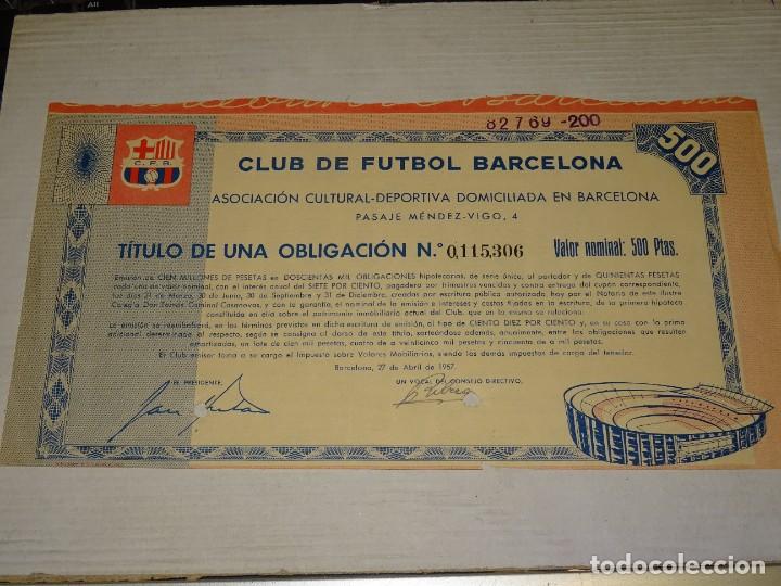 fc barcelona - acción club de futbol barcelona - Compra venta en  todocoleccion