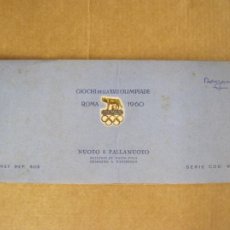 Colecionismo desportivo: JUEGOS OLIMPICOS ROMA 1960-BLOC DE ENTRADAS-VER FOTOS-(K-7403). Lote 363860485