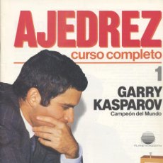 Collezionismo sportivo: AJEDREZ CURSO COMPLETO - GARRY KASPAROV - PLANETA AGOSTINI 1990 - FASCICULOS O-1-2 - FOTO ADIC.