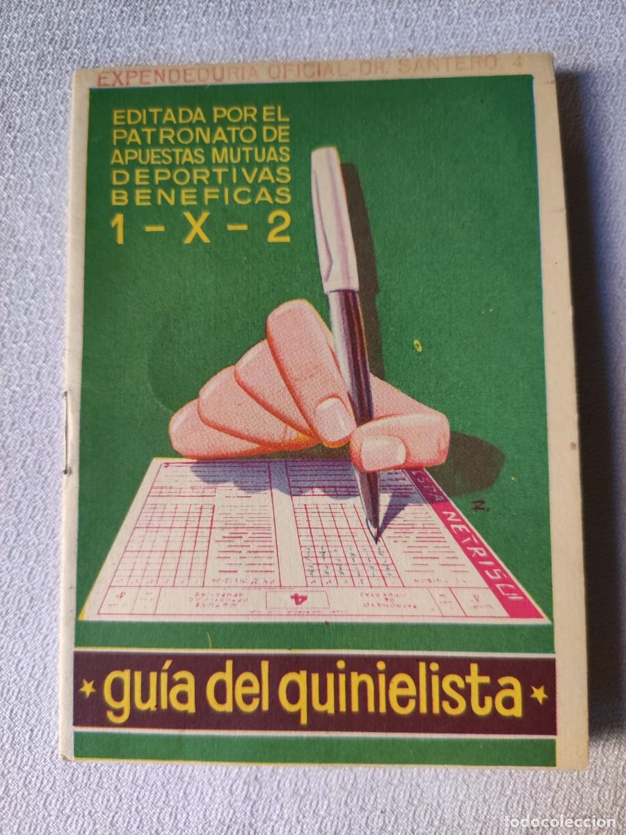 Coleccionismo deportivo: Gu&iacute;a del quinielista 1959-60 - Foto 1