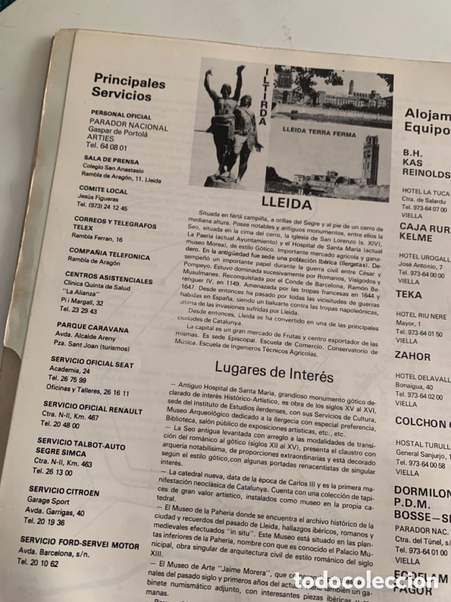 Coleccionismo deportivo: Libro de ruta 67 vuelta ciclista a Catalunya de 1987 - Foto 4