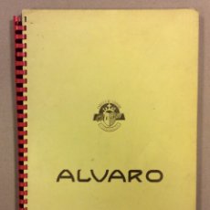 Coleccionismo deportivo: MUNDIAL FÚTBOL ESPAÑA 1982. ÁLBUM ÁLVARO CON LAS 24 VITOLAS DE LAS SELECCIONES PARTICIPANTES.