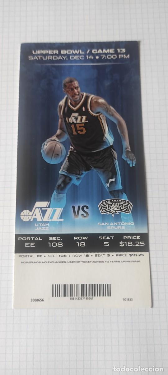 Coleccionismo deportivo: entrada nba nueva original sin tickar eeuu - Foto 1
