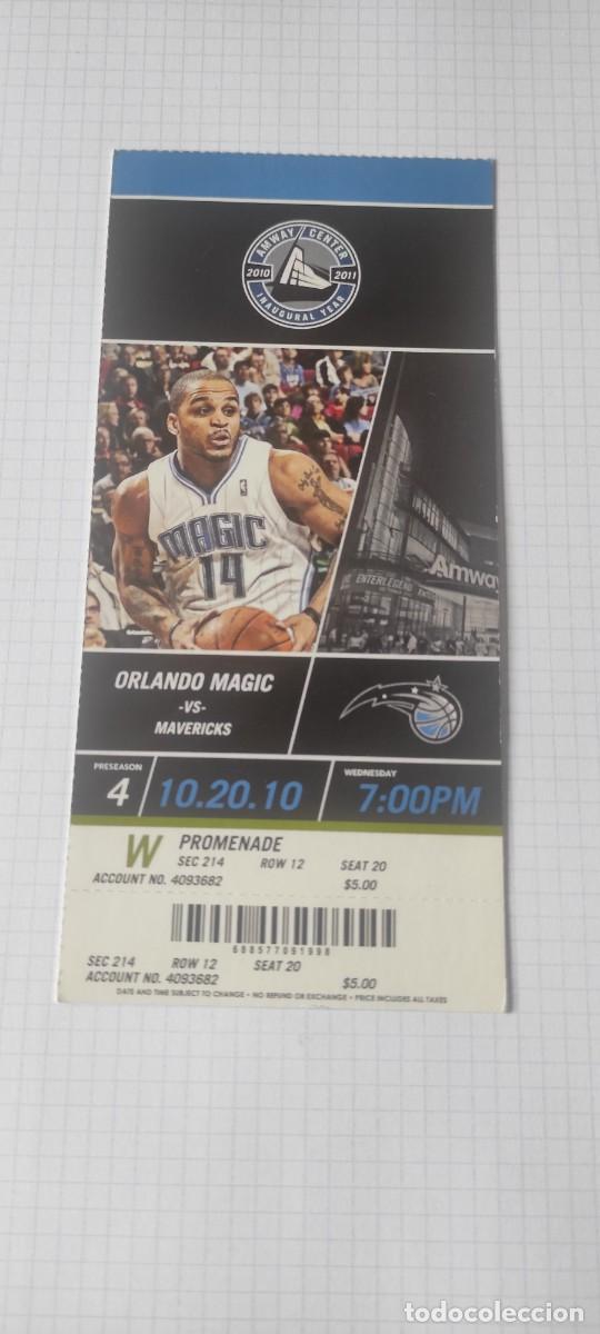 Coleccionismo deportivo: entrada nba nueva original sin tickar eeuu - Foto 1