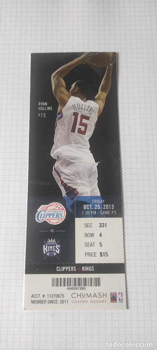 Coleccionismo deportivo: entrada nba nueva original sin tickar eeuu - Foto 1