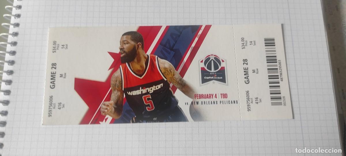 Coleccionismo deportivo: entrada nba nueva original sin tickar eeuu - Foto 1
