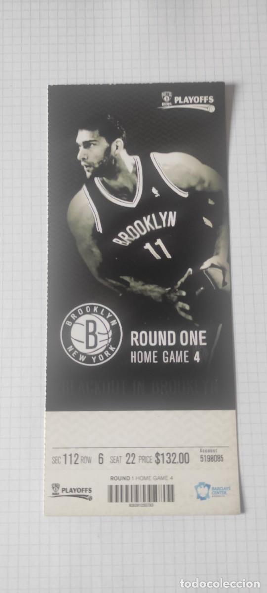 Coleccionismo deportivo: entrada nba nueva original sin tickar eeuu - Foto 1