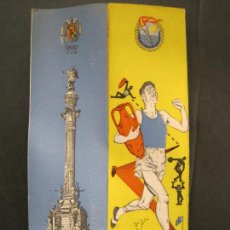 Coleccionismo deportivo: BARCELONA-II JUEGOS MEDITERRANEOS-MAPA-PUBLICIDAD-VER FOTOS-(K-8008). Lote 374376464