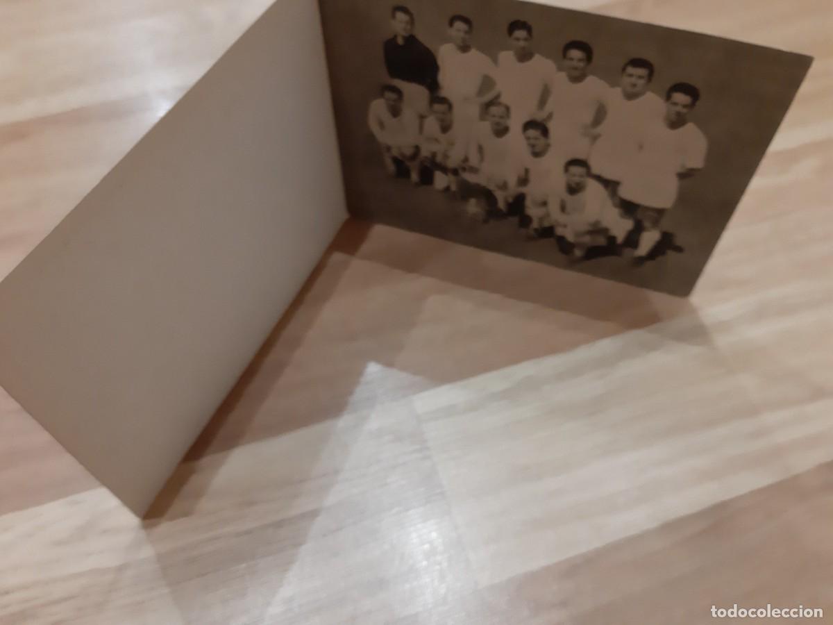 Coleccionismo deportivo: REAL MADRID. COPA DE EUROPA DE 1956. AGRADECIMIENTO - Foto 3